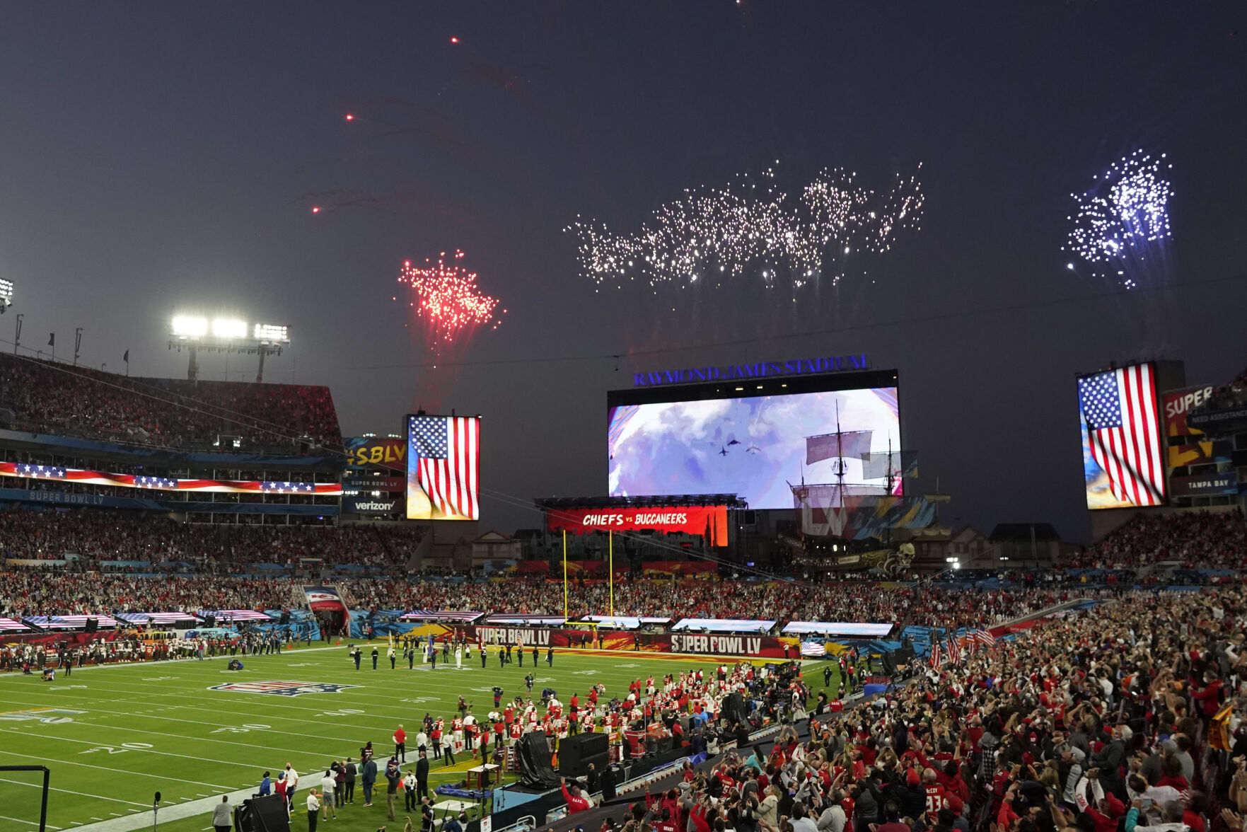 Chiefs Buccaneers Super Bowl Football
